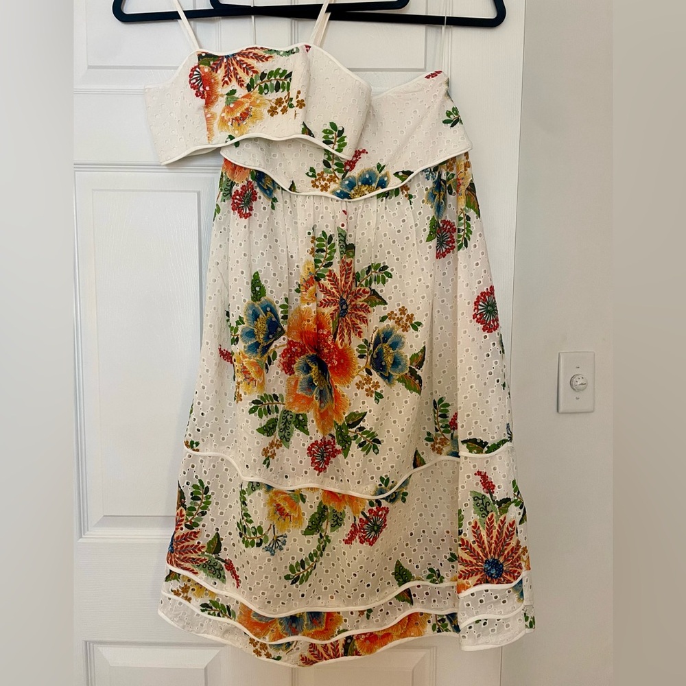 Floral Top & Skirt Set